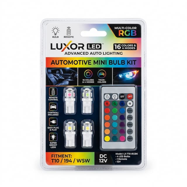 Type-S Kit de Conversion LED Feux de Route 6500K