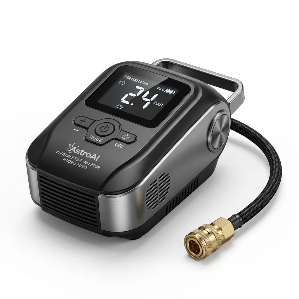 Compresseur d'Air Numérique Portable 150 PSI Autonome