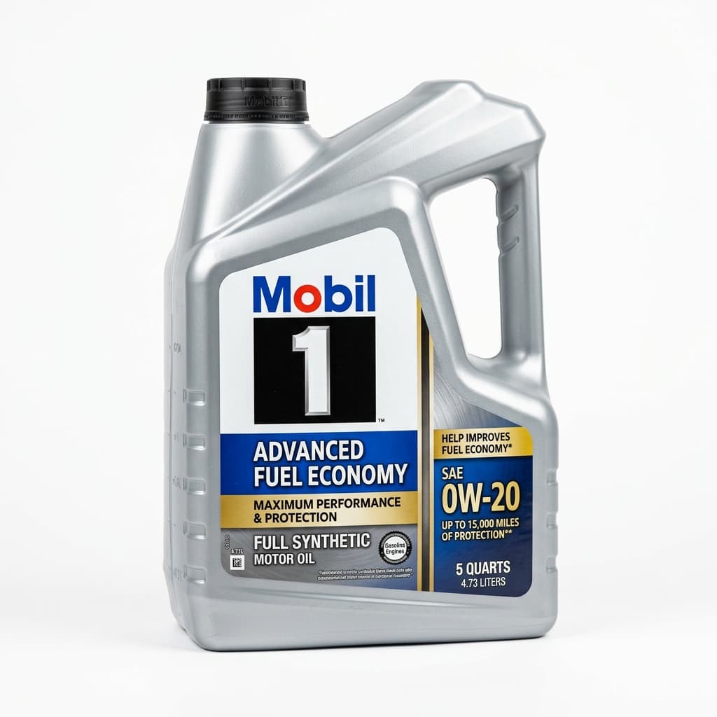 Mobil 1 Advanced Fuel Economy 0W-20 Huile Moteur 100% Synthèse 4,73L