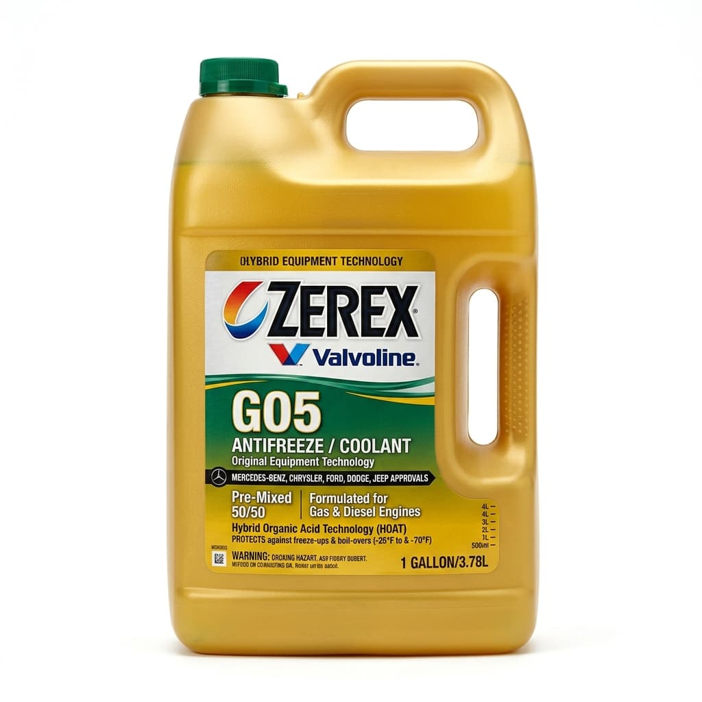 Zerex G05 Antigel/Liquide de Refroidissement Concentré 3,78L